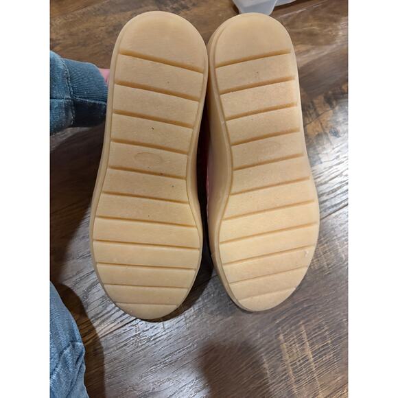 Dr. Scholl’s Time Off Win SIZE 9.5 BRAND NEW IN BOX Platform Sneakers Red Cherry - Picture 6 of 8